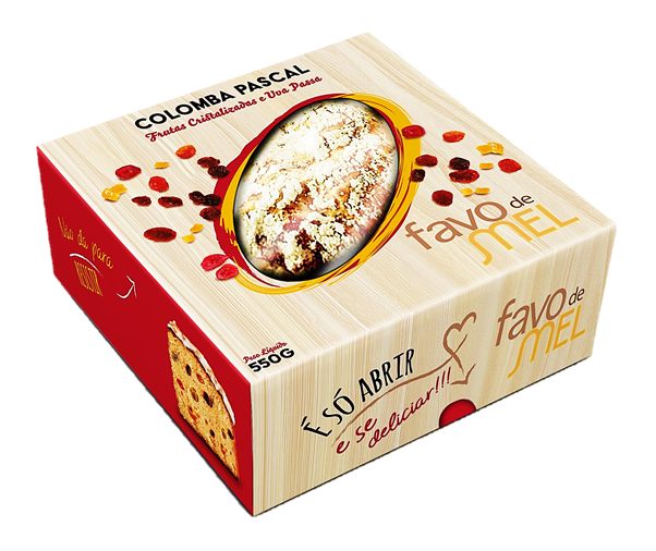 Colomba Pascal - 550 g e 100 g